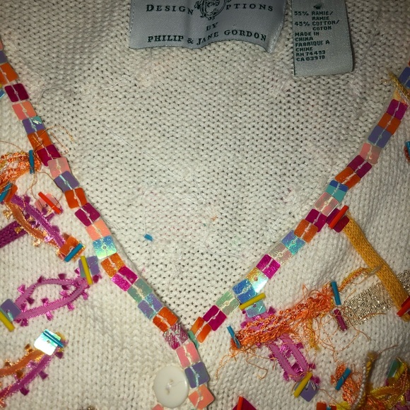 Cardigan sweater from NORDSTROM M design front and the back of the sweater! - Picture 7 of 7